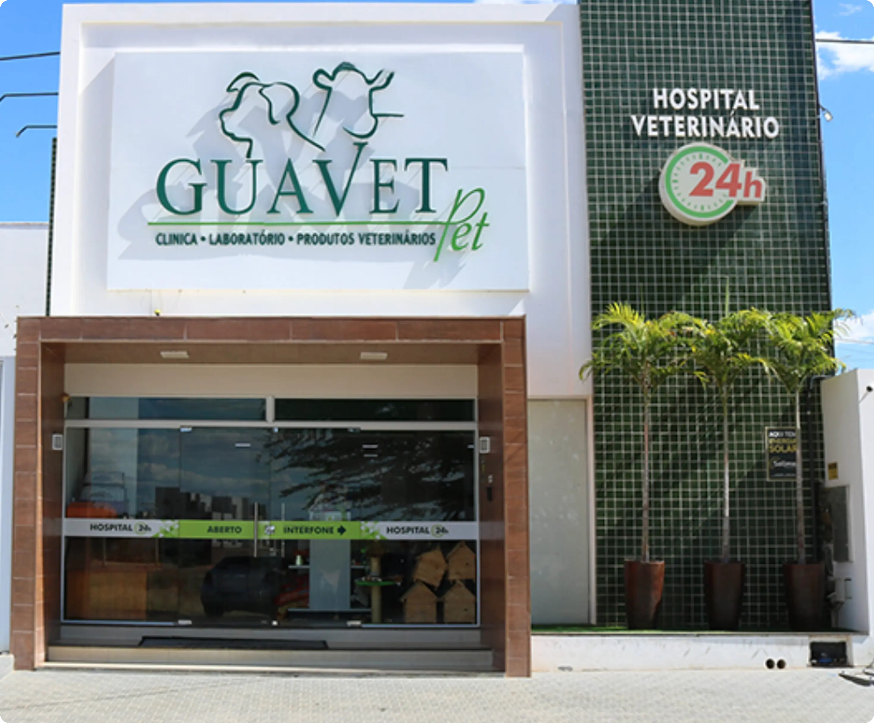 Fachada da Guavet